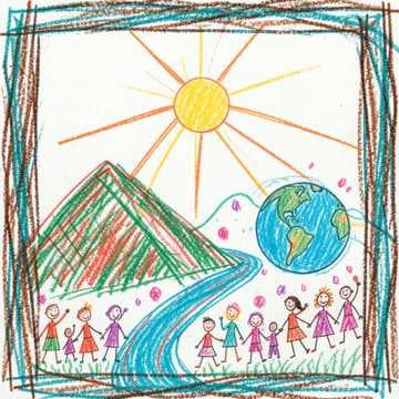 "ሰላም ንዓለም" (Selam N'alem — Peace for the World) Project cover